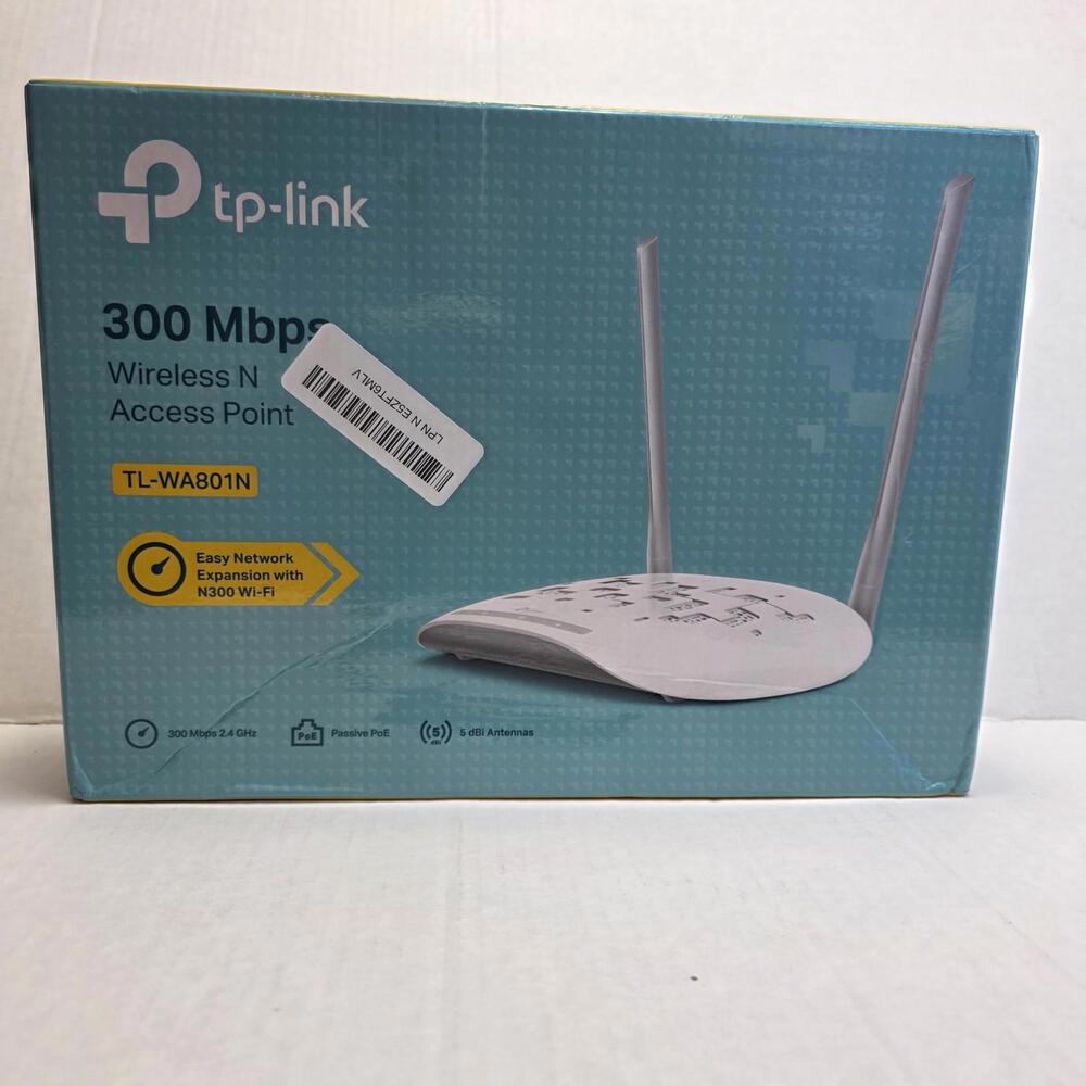 TP-LINK TL-WA801ND 300Mbps 2.4GHz Wireless N Access Point - White New